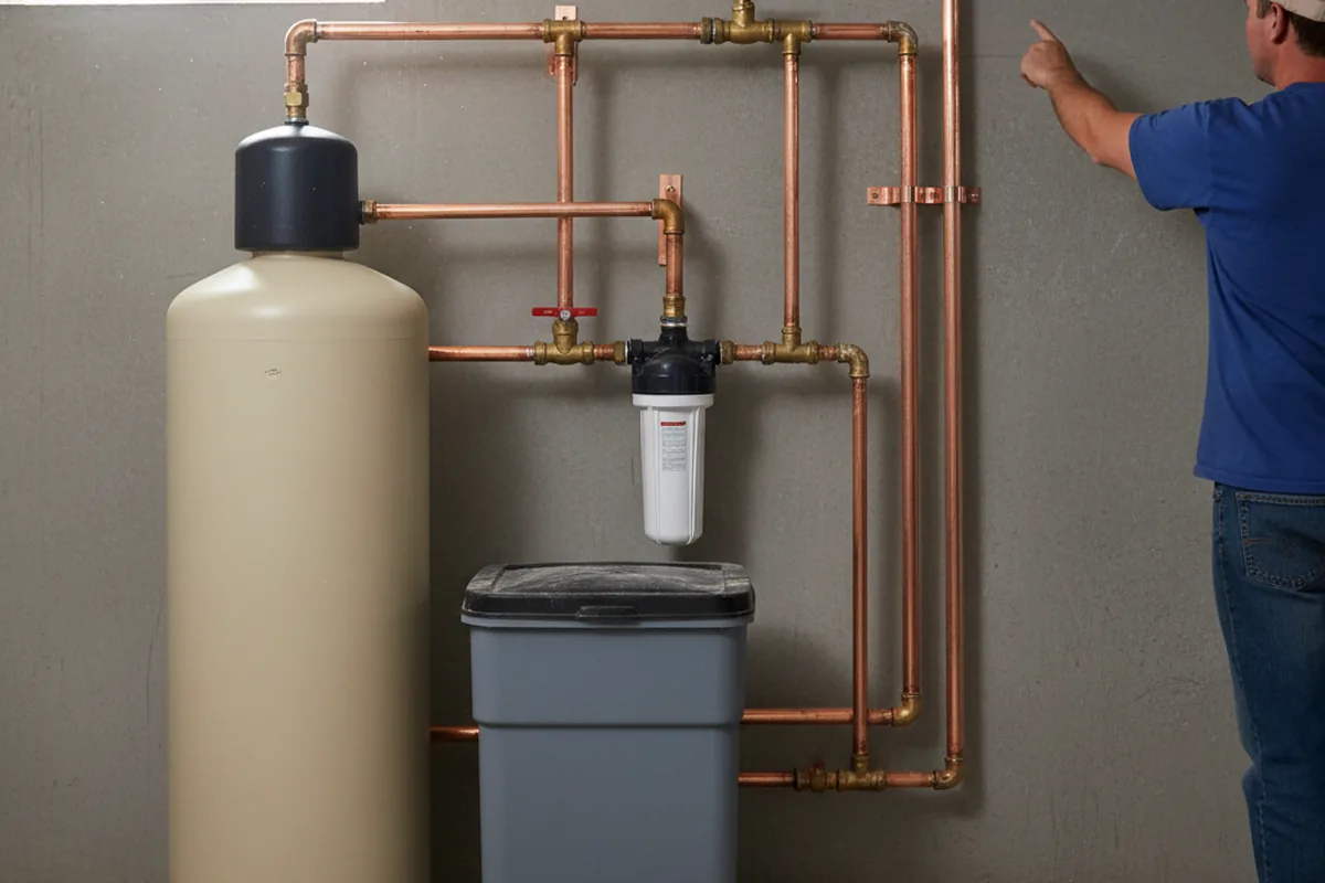 Whole-house water treatment system installed in Moss Beach